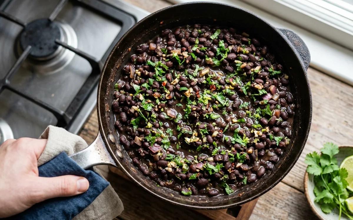 Step 6: Remove the pan from the heat.