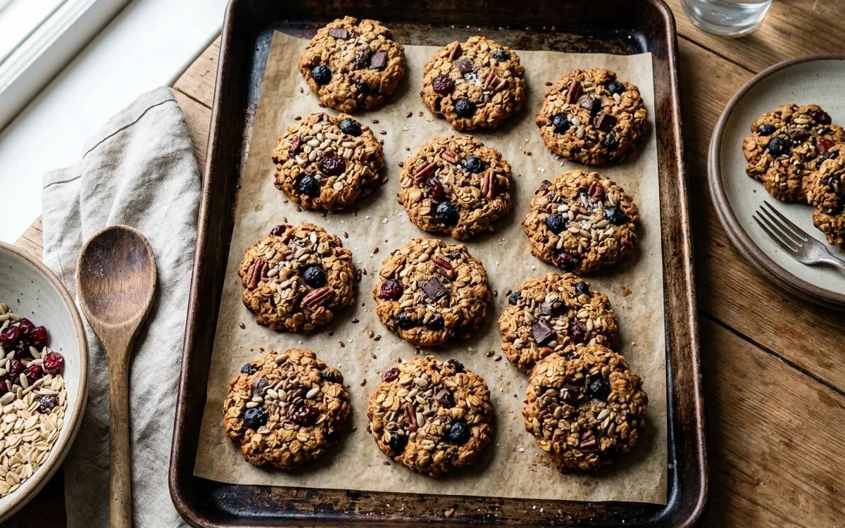 Step 7: Cool the cookies completely on the baking sheet before servi