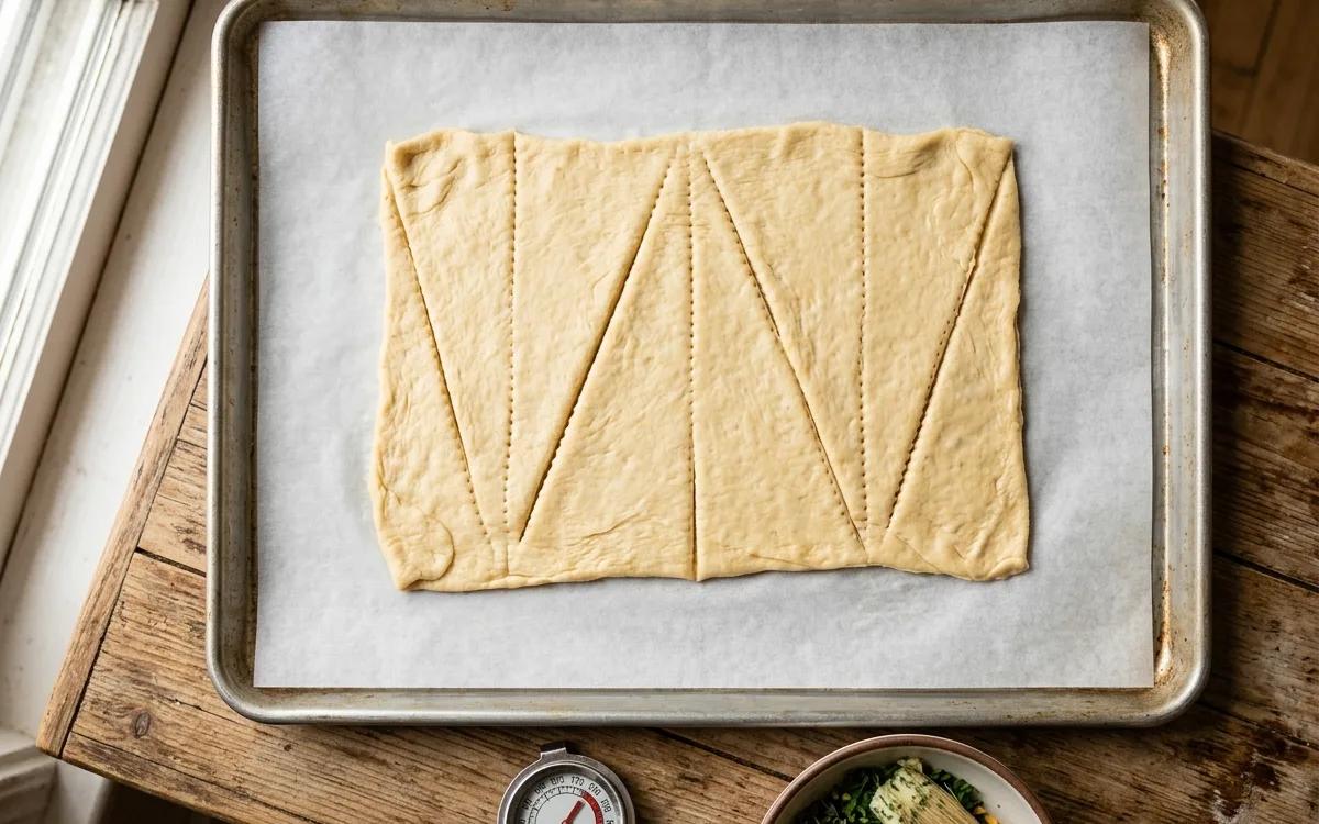 Step 1: Preheat your oven to 375 degrees Fahrenheit and line a bakin