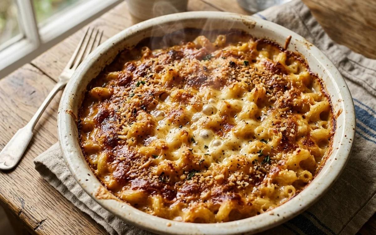 Classic New York Style Baked Macaroni and Cheese — American dinner recipe