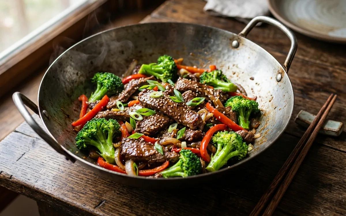 Classic Weeknight Mom's Beef Stir Fry — Asian dinner recipe