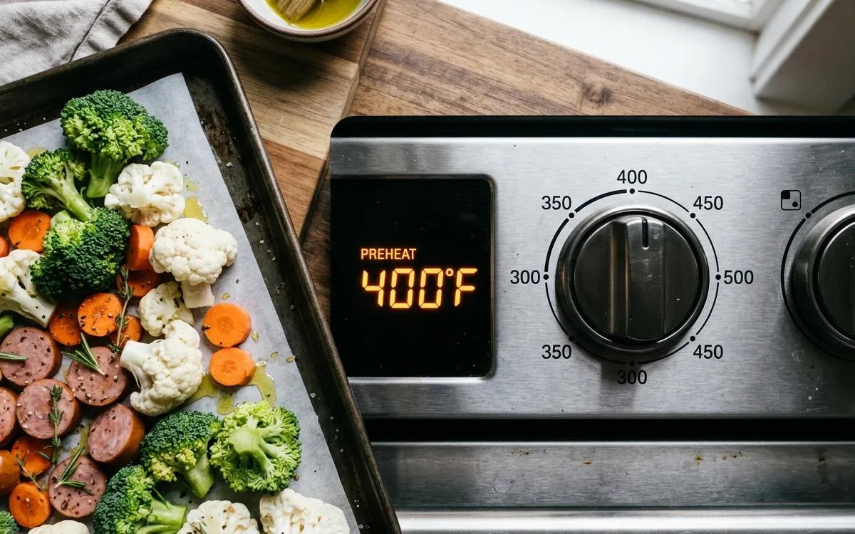 Step 1: Preheat your oven to 400 degrees F.