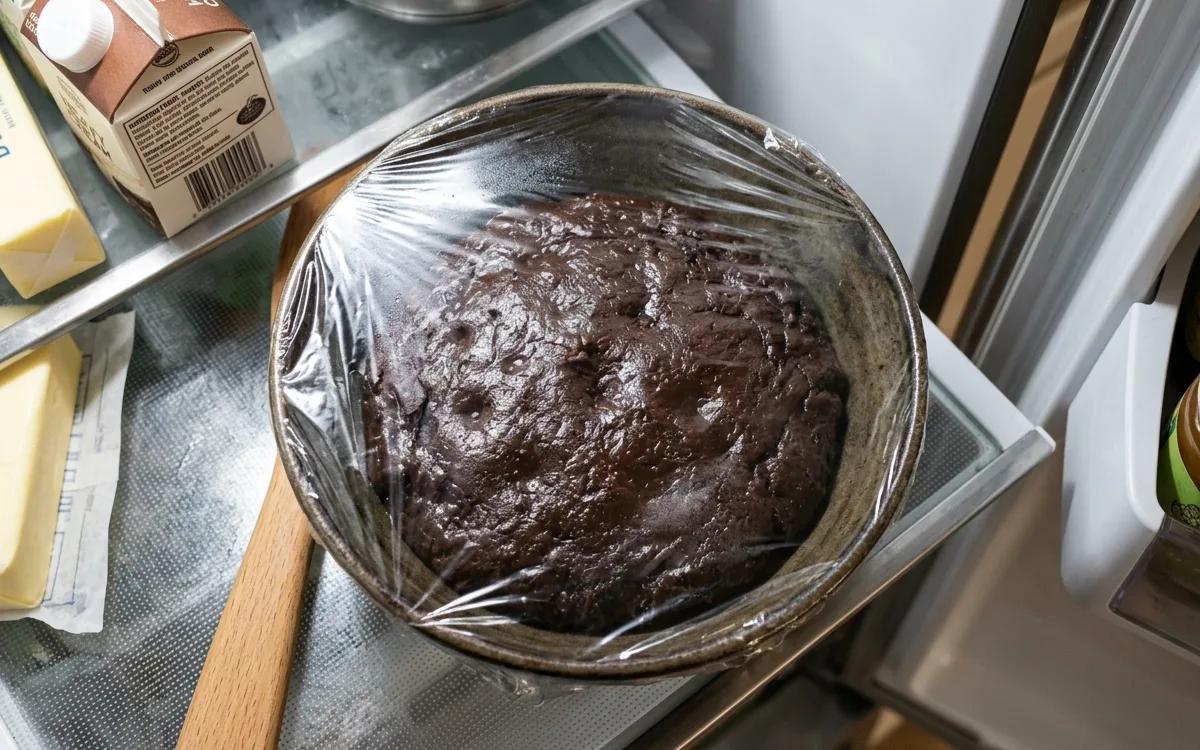 Step 5: Cover the dough and refrigerate for at least 1 hour.