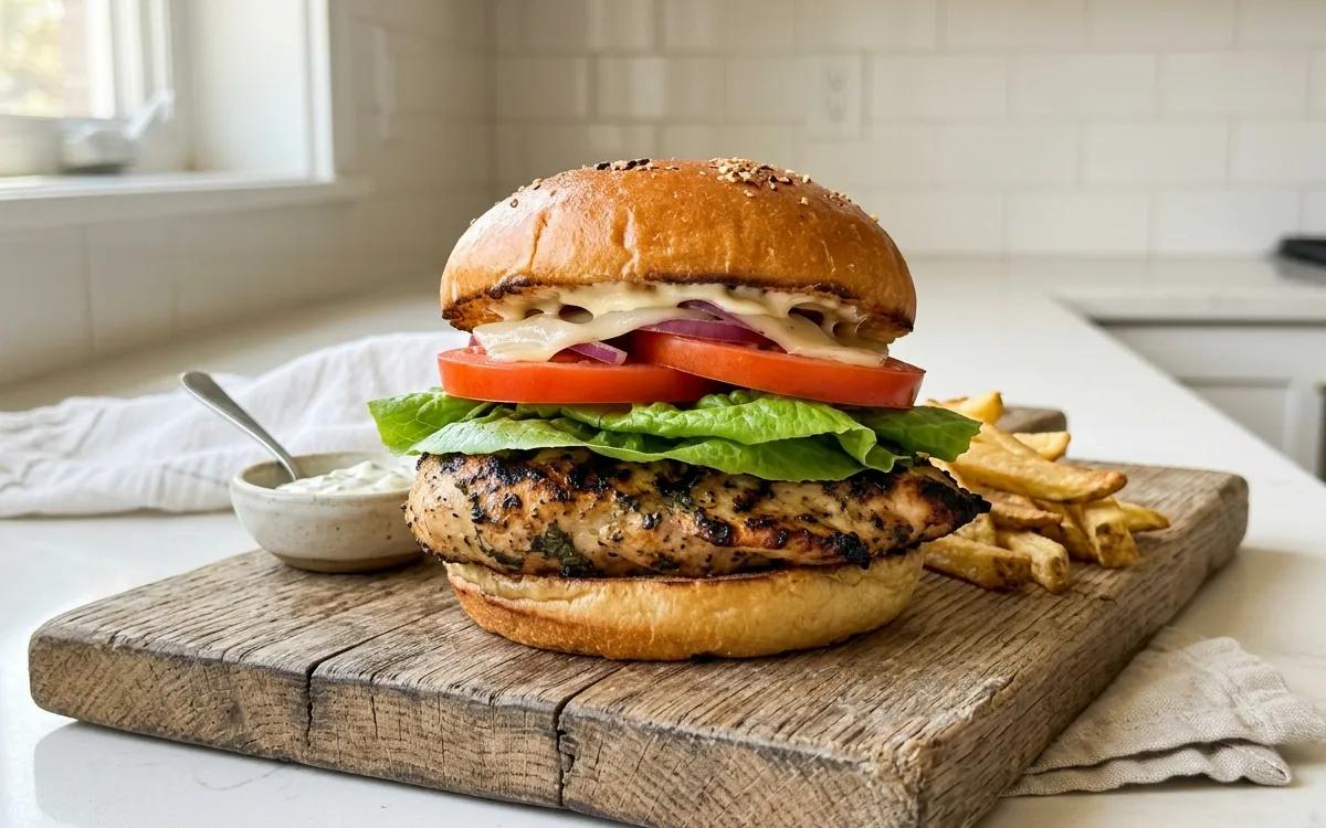 Copycat Sonic Grilled Chicken Sandwich at Home — American lunch recipe
