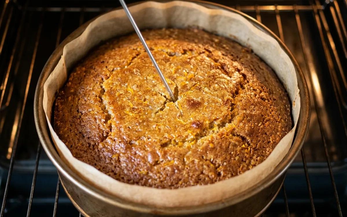 Step 8: Bake for 50 to 60 minutes until a tester inserted in the cen