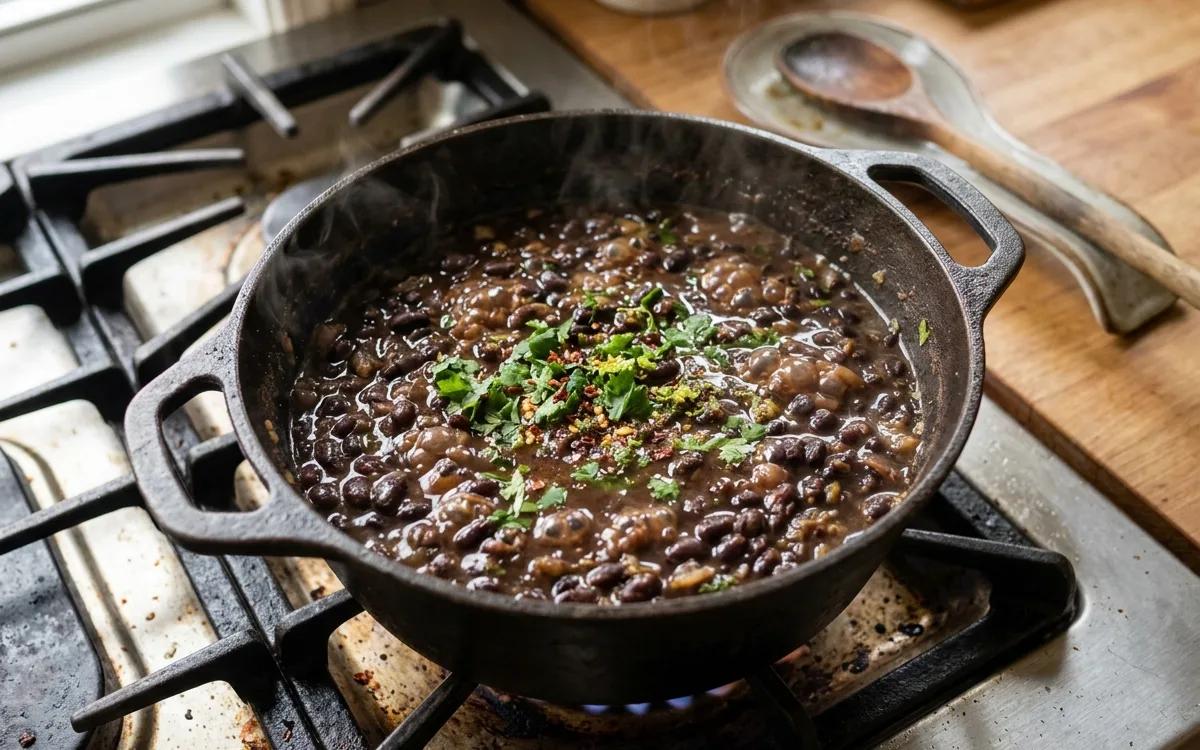 Step 5: Reduce heat to low and simmer for 5 minutes, allowing the fl