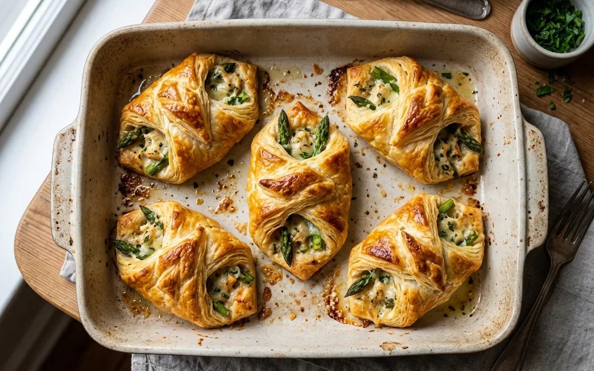 Step 8: Bake for 20 minutes or until the pastry is puffed and golden