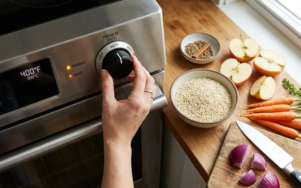 Step 1: Preheat your oven to 400°F (200°C).