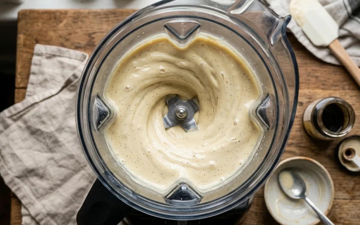 Step 5: Process on high speed for another minute until the mixture i