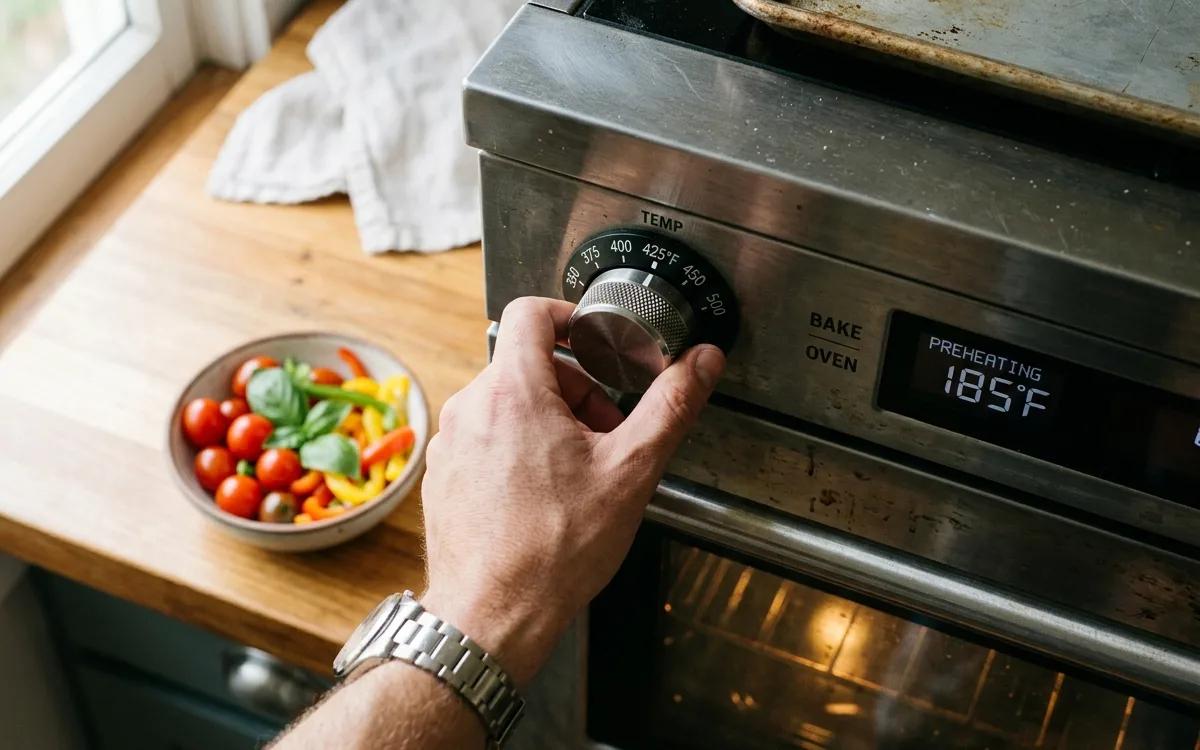Step 1: Preheat your oven to 425 degrees Fahrenheit.
