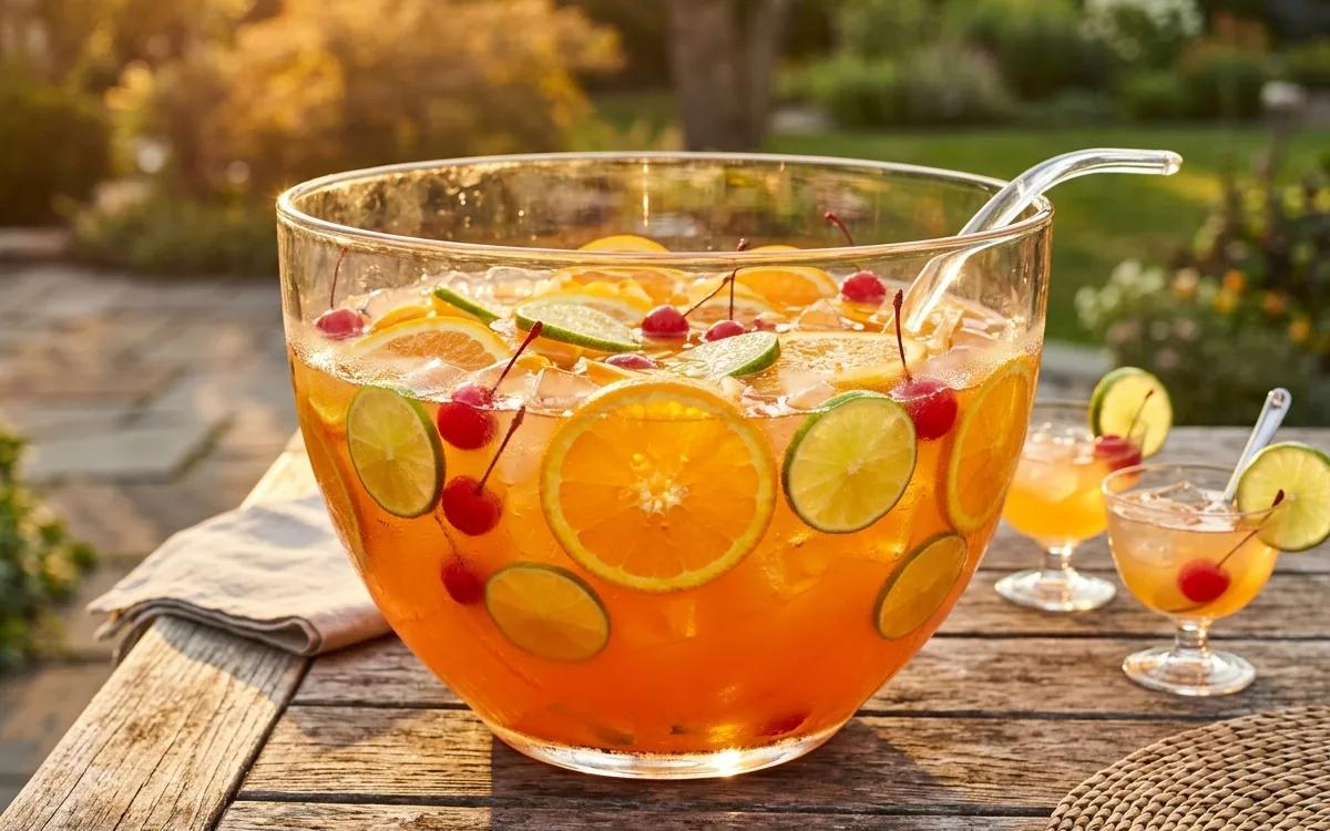 Classic Tropical Everclear Punch — American dinner recipe