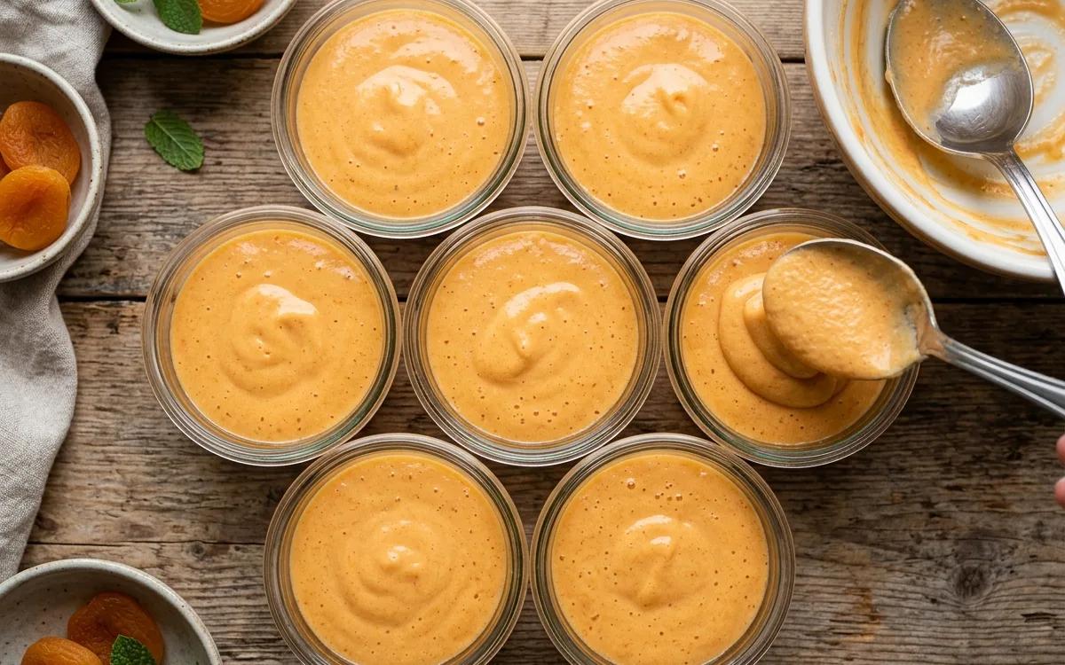 Step 6: Divide the mousse into six small serving dishes or ramekins.