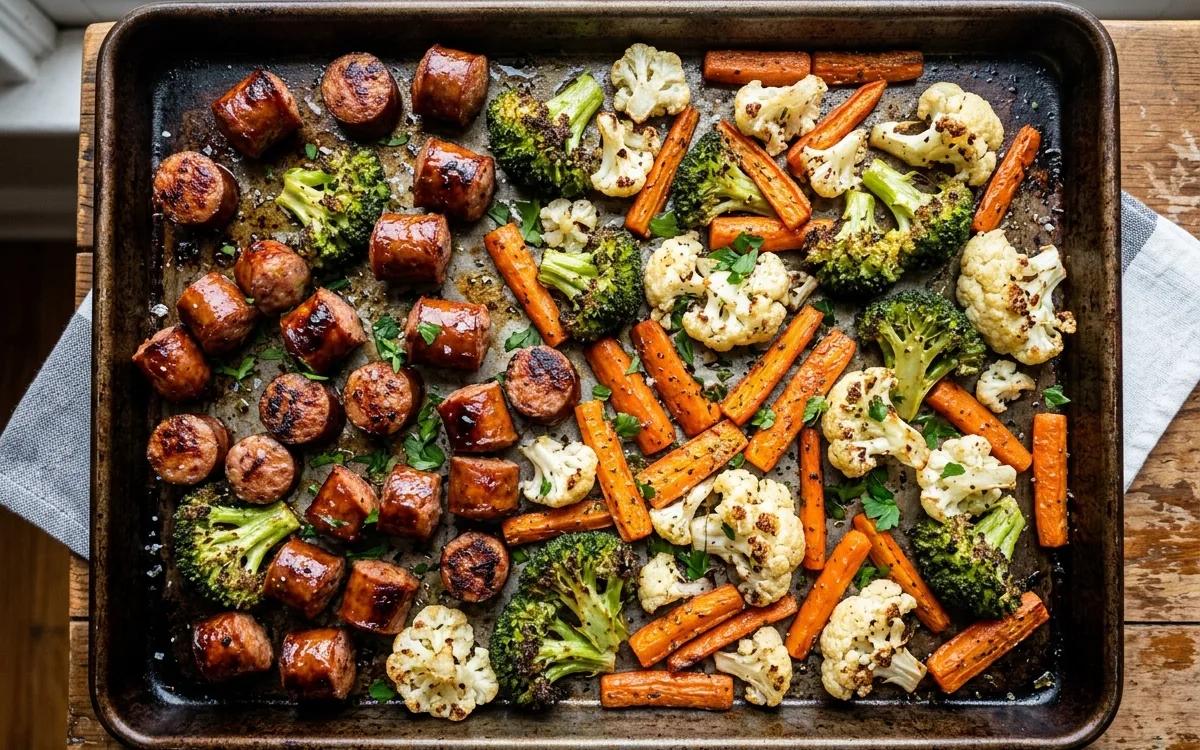 Step 7: Roast for 20 minutes or until the vegetables are tender and 