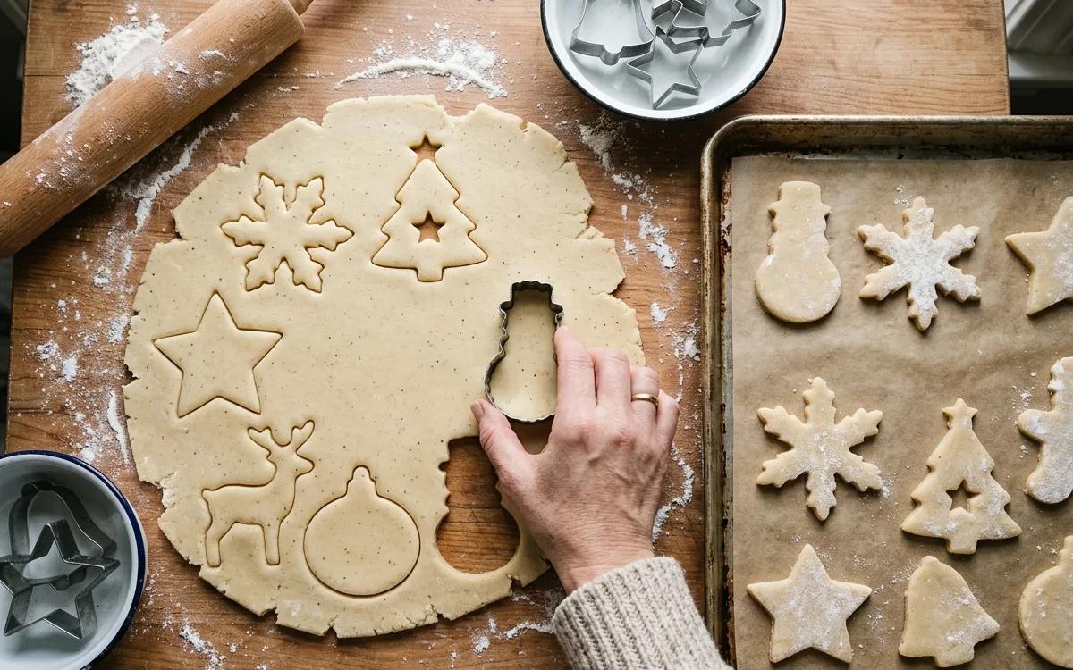 Step 8: Cut into desired shapes using cookie cutters and place them 