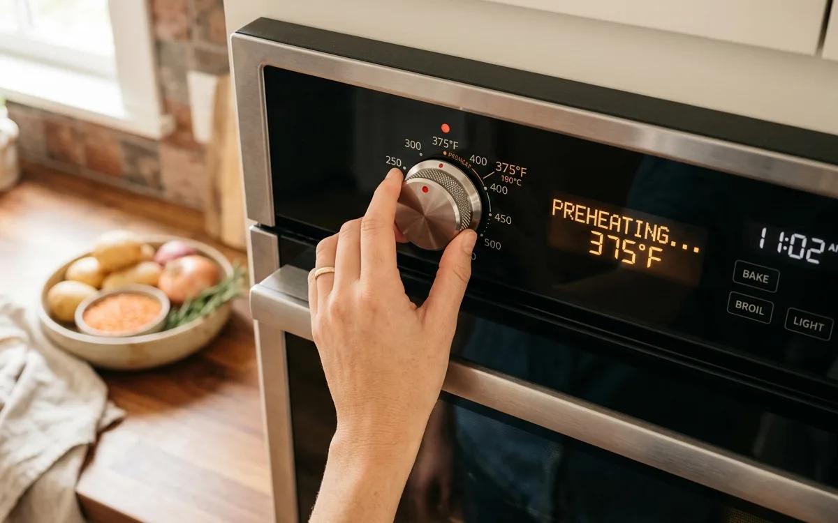 Step 1: Preheat your oven to 375°F (190°C).