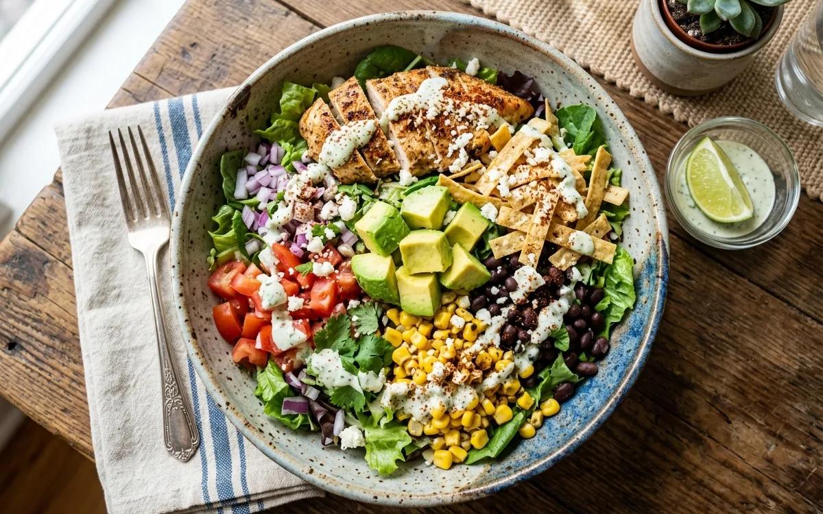 Arizona Avocado Salad with Zesty Lime Vinaigrette — American lunch recipe