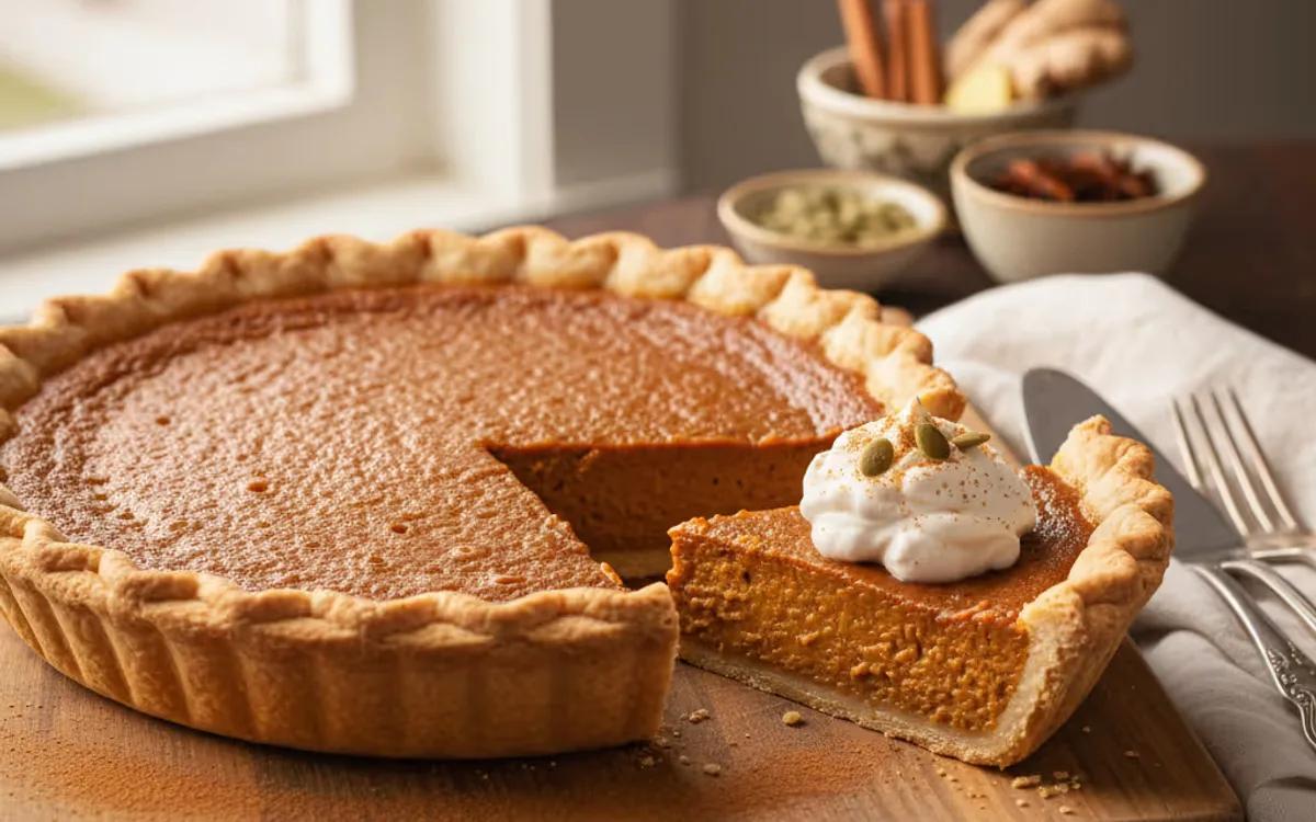 Amazing Vegan Pumpkin Pie — american recipe