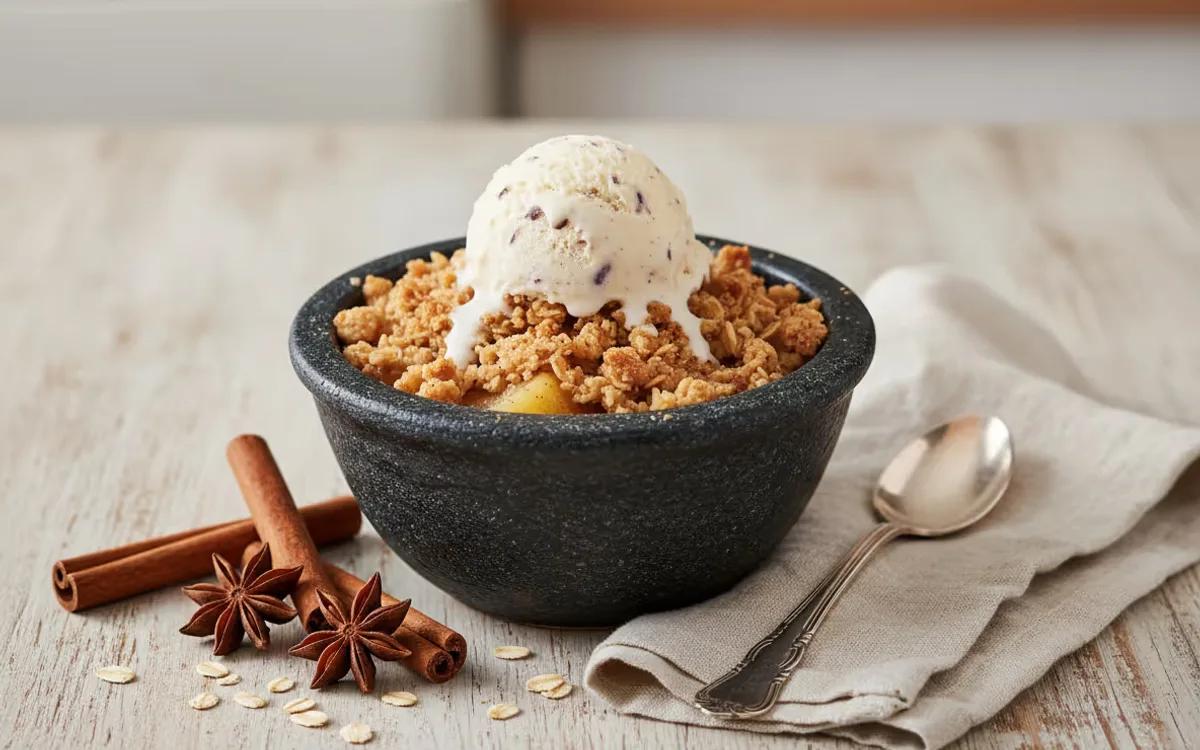 Apple Crisp in a Mug — american recipe