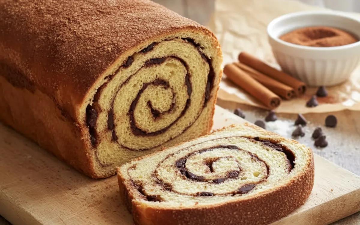Cinnamon-Chocolate Chip Bread — American dinner recipe