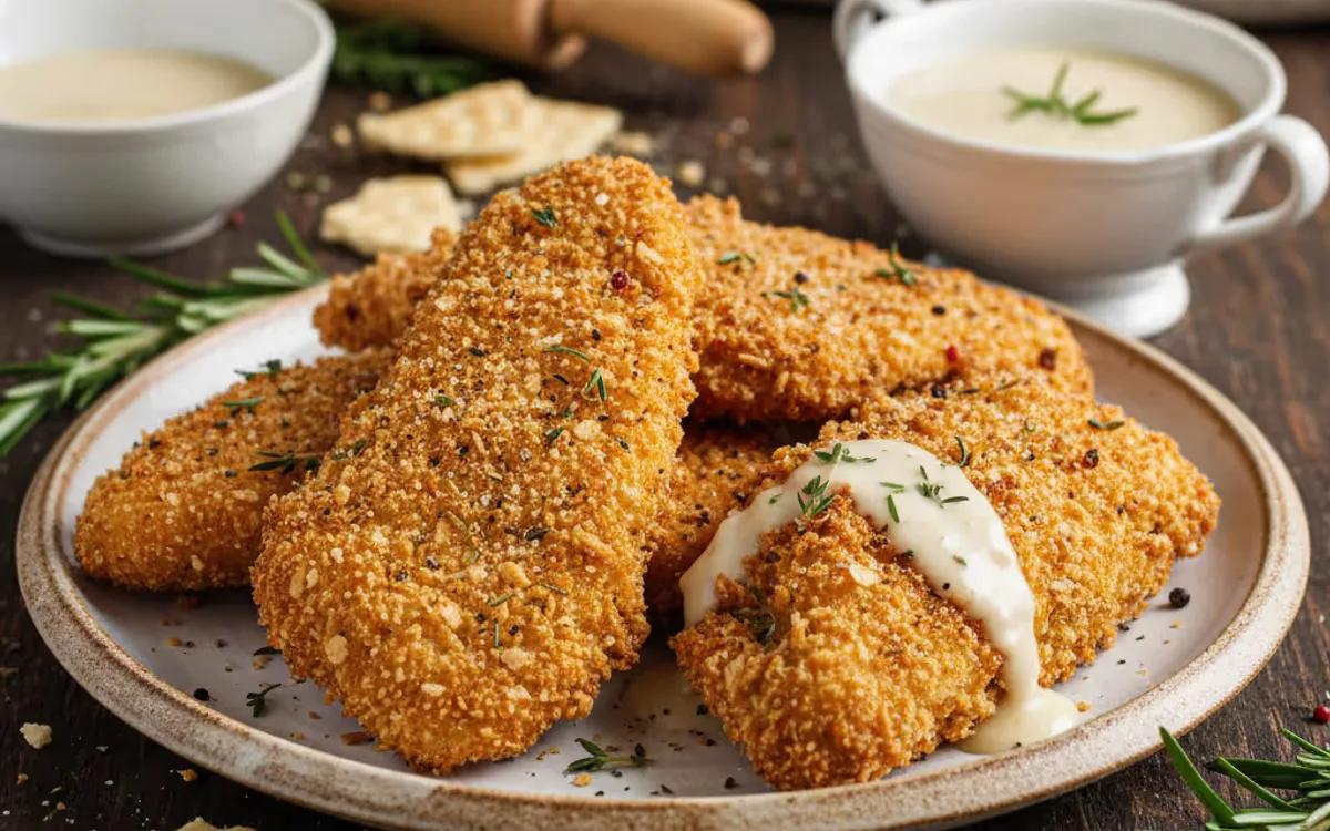 Crispy Chicken Fried Pheasant — american recipe