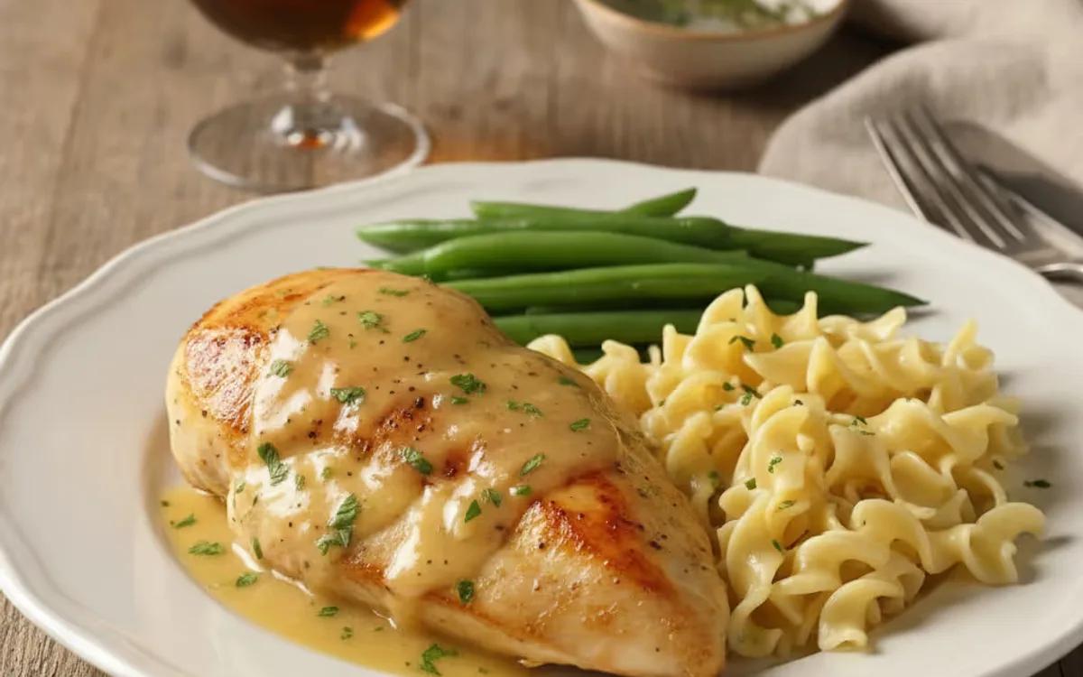 Easy Wine Chicken — american recipe