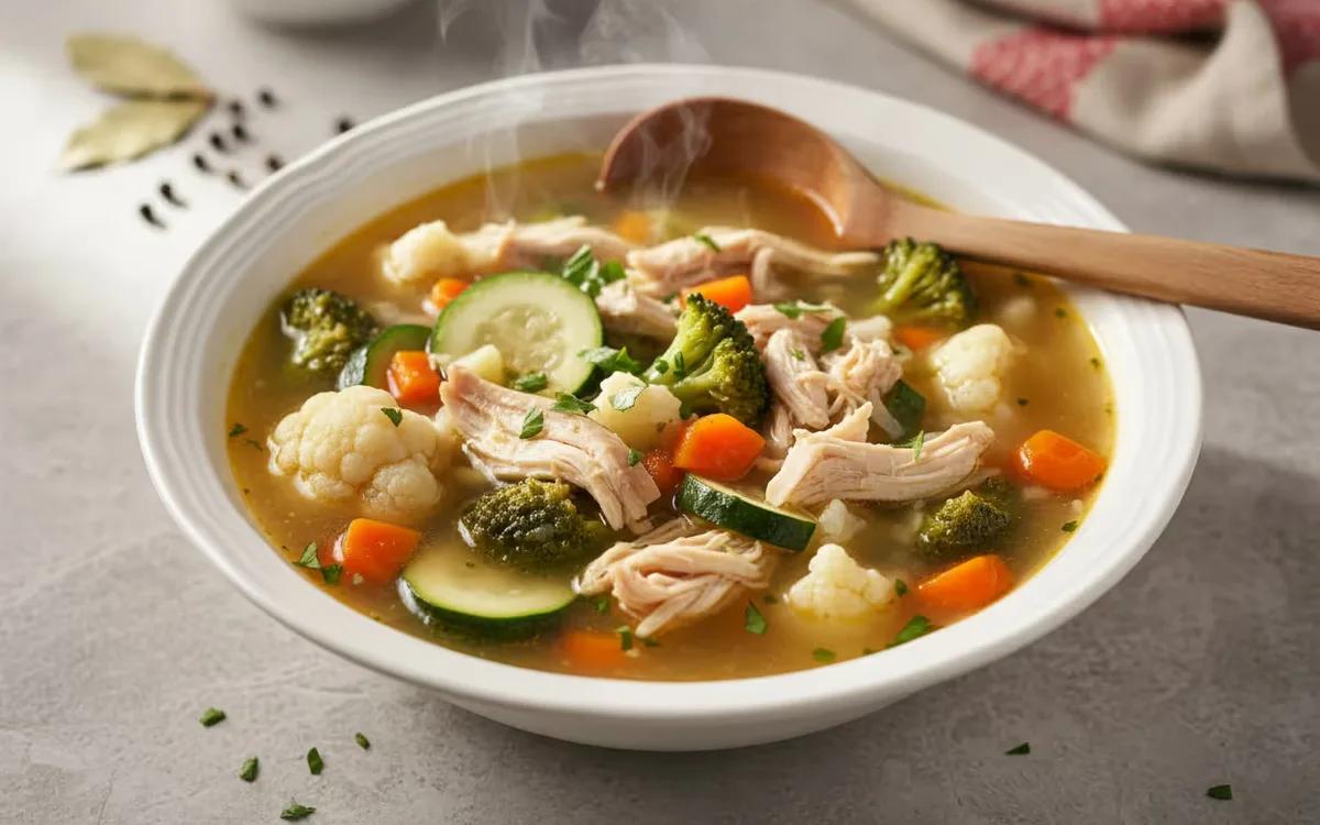 Hearty Chicken Vegetable Soup — American dinner recipe