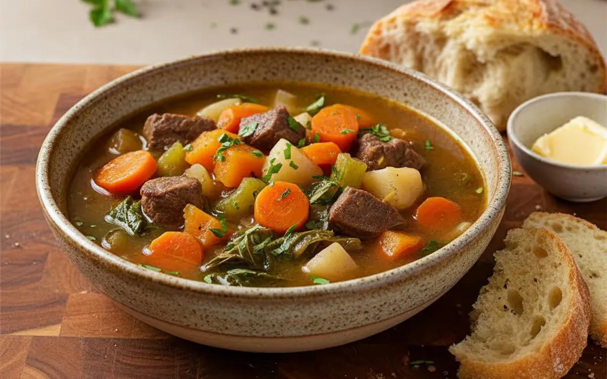 Hearty Slow Cooker Beef Stew — American dinner recipe