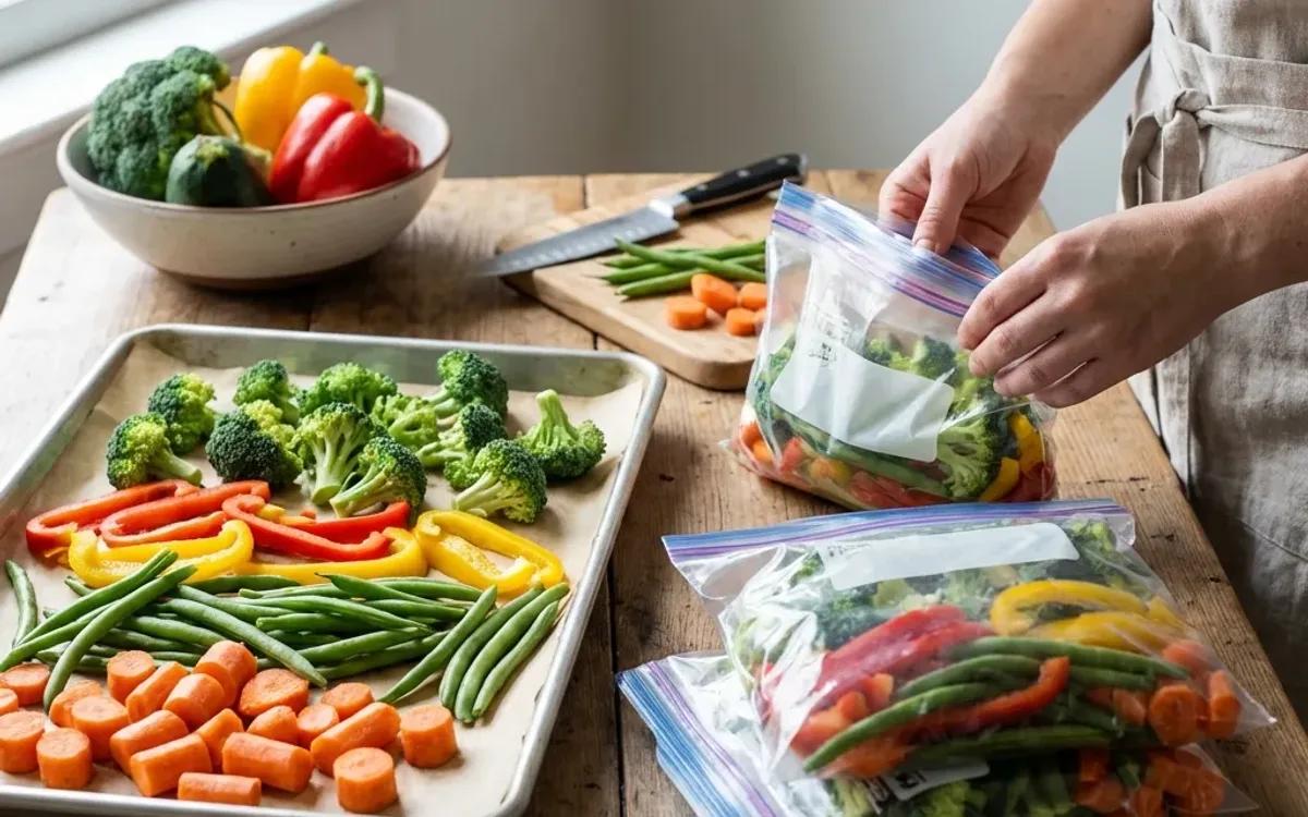 How to Freeze Fresh Vegetables Without Blanching — american recipe