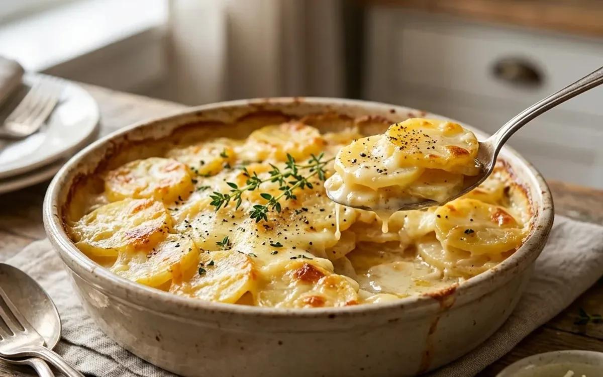 Old Fashioned Scalloped Potatoes — american recipe