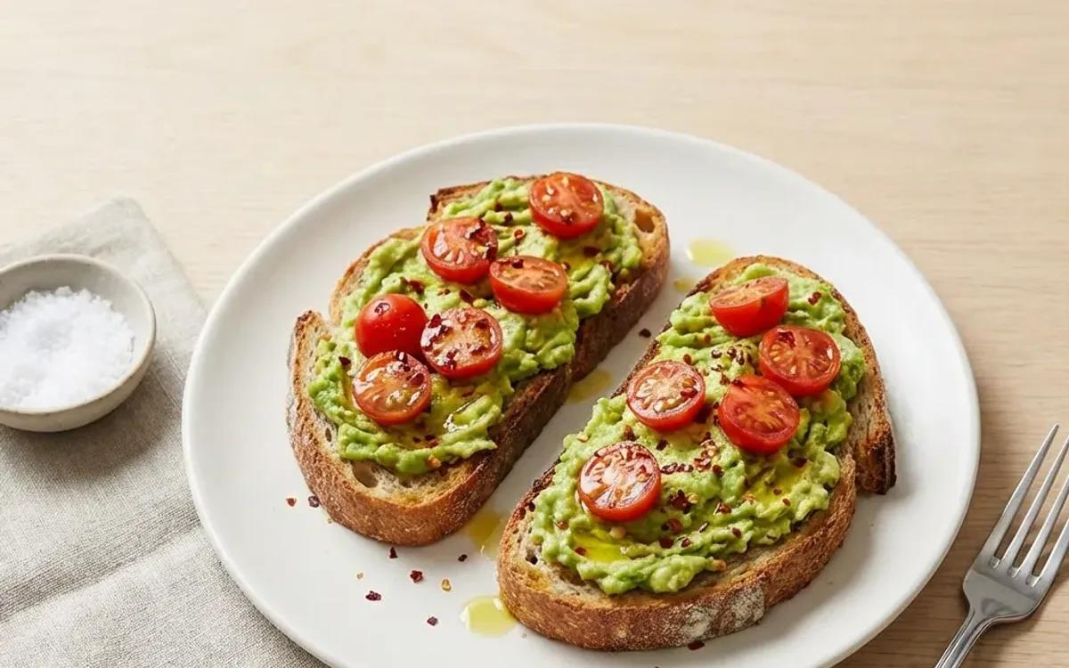Quick 5-Minute Avocado Toast — american recipe