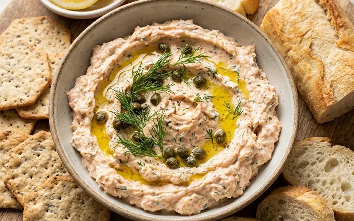 Smoky Salmon Spread — american recipe